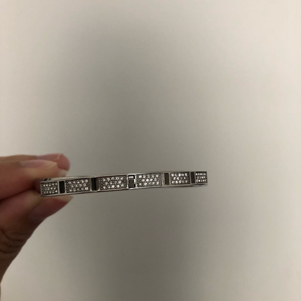 Michael Kors Pavé Silver Bracelet